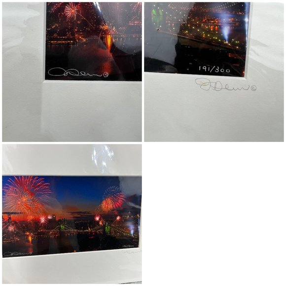 Michael J Leu Art Print SIGNED Set Lot #/300 6x10" Cityscape New York City NYC 1 - Picture 4 of 13